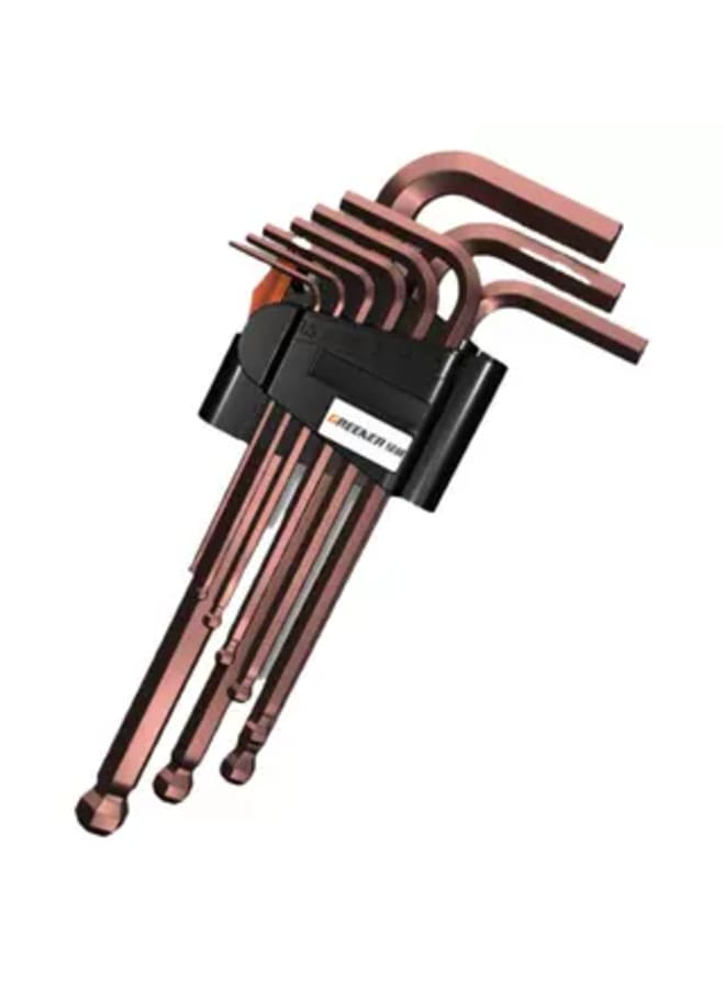 طقم الن بليه من 1.5 الى 10 مم برونزى