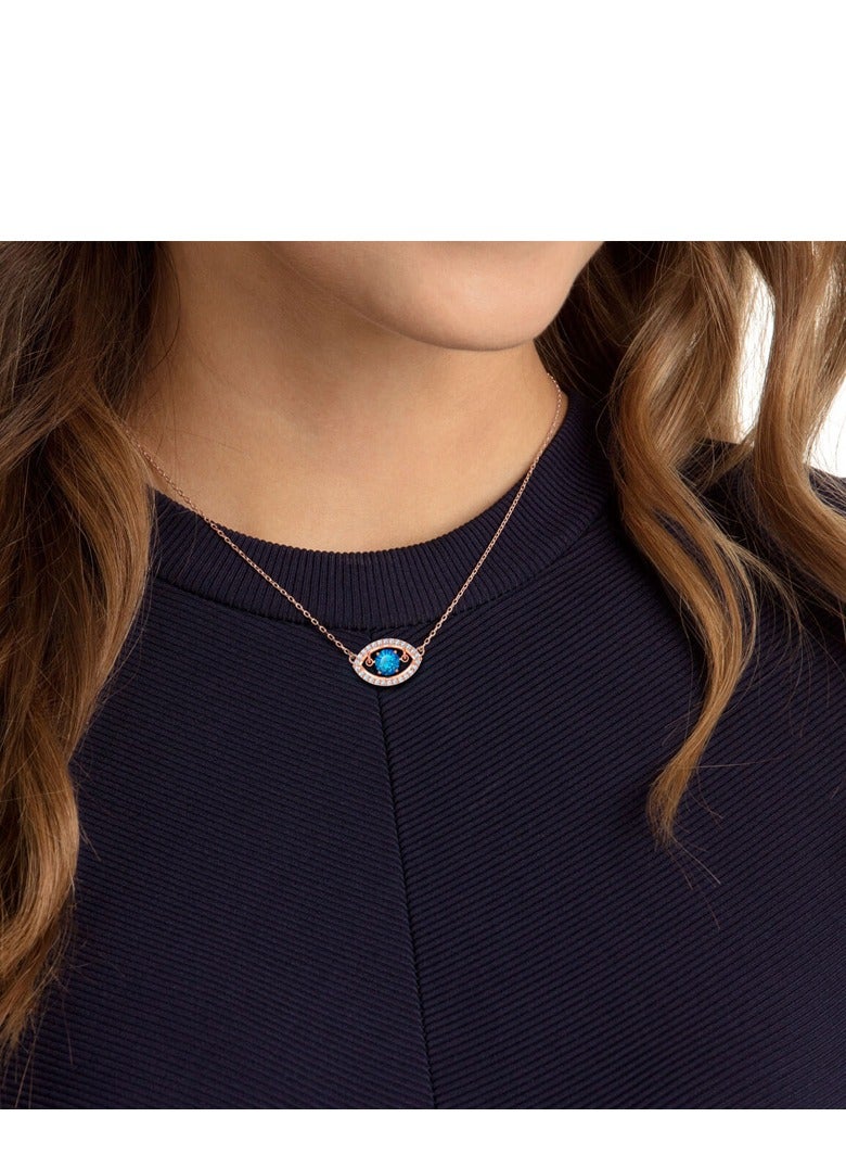 Swaro قلادة سواروفسكي "لاكيلي" للنساء من العين الشريرة - Image 1