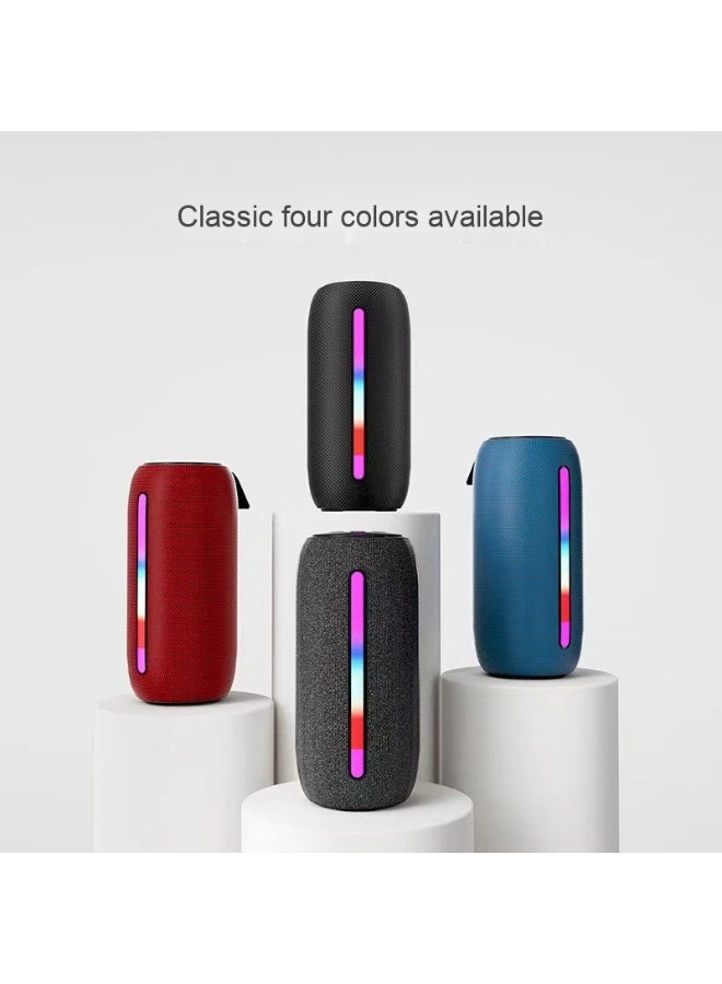 NIBEMINENT Wireless Bluetooth Speaker Heavy Subwoofer High Power Outdoor Portable Home Desktop Mini Speaker With Ambient Light  - Image 2