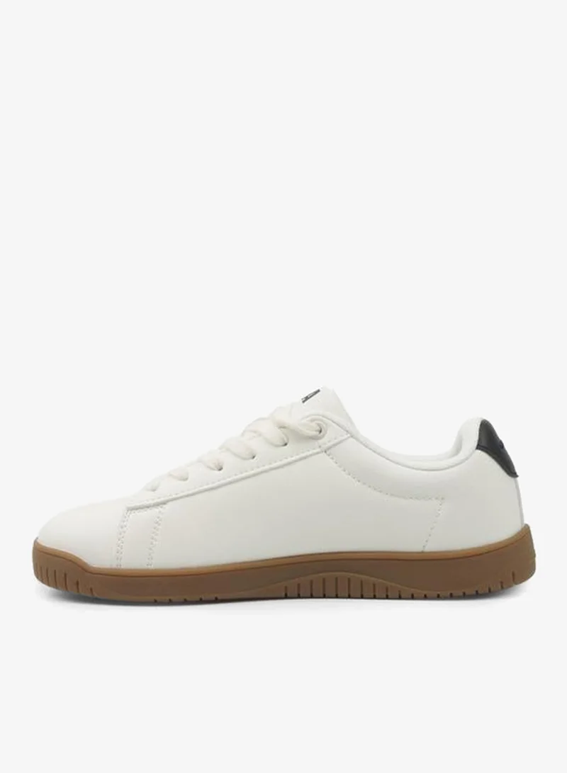 U.S. Polo Assn. WHITE Women Lace-Up Ankle Sneakers for Women | Best Price UAE