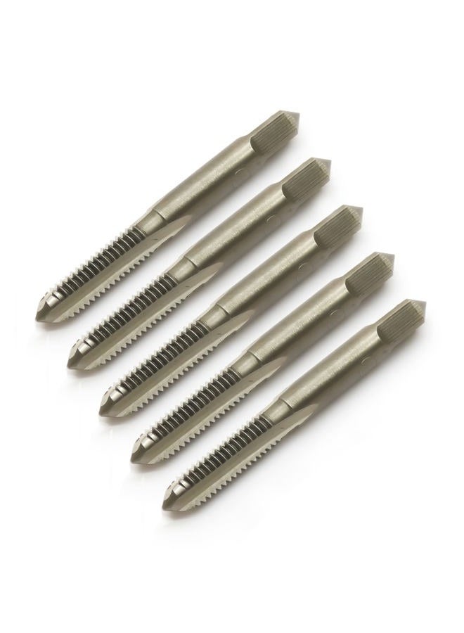 5pcs HSS M6 Metric Hand Tap M6x1mm Straight Flute High Speed Steel - Image 1