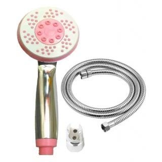 MLD Jet Plastic 3Flow Hand Shower with 15m Stainless Steel Flexible Tube with Hook
