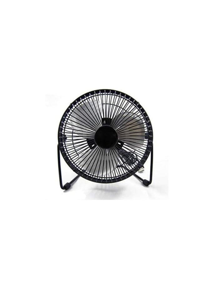 Generic USB Mini Portable Desk Fan – Black Silent Personal Cooling Fan for Office, Home, Travel  - Image 1