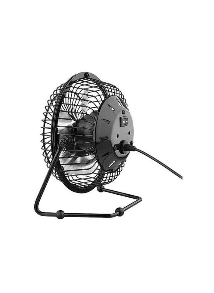 Generic USB Mini Portable Desk Fan – Black Silent Personal Cooling Fan for Office, Home, Travel  - Image 3