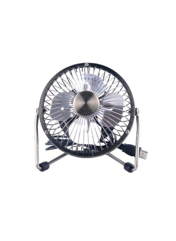 Generic USB Mini Portable Desk Fan – Black Silent Personal Cooling Fan for Office, Home, Travel  - Image 2