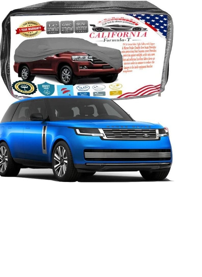 California formula-T California Car body Cover Windproof  Scratch Resistant Cover with Working Gloves RANG ROVER BODY COVER 
