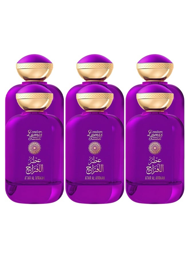 Oriental 6 Pieces Atar Al Afraah Perfume For Women 100ml EDP - Image 1