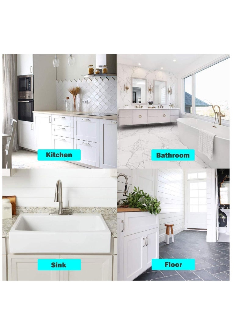 SYOSI caulking tool, caulk remover, 5 in 1 caulk tool kit, silicone caulk and plastic Scraper for Kitchen, Bathroom, Window and Sink Joint blue - Image 4