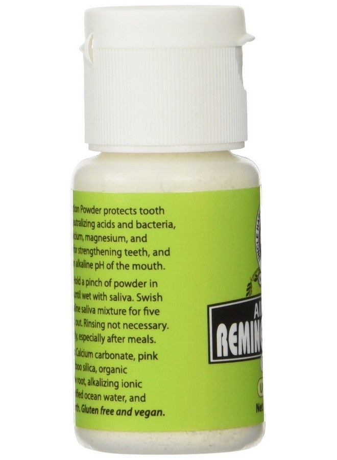Uncle Harry's Unscented Remineralizing Tooth Powder All Natural Enamel Support & Whitening Toothpaste For Sensitive Teeth Powder Toothpaste For Gum Health & Fresh Breath (1 Oz) - Image 4