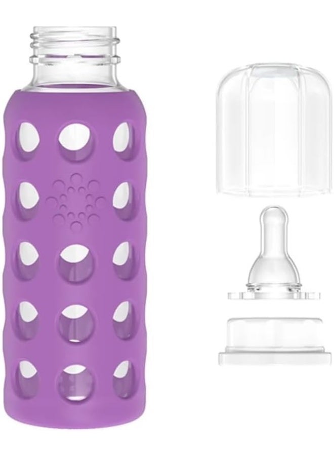 Lifefactory Glass Baby Bottle Grape 265 ml - Image 2
