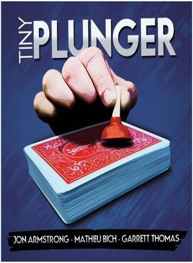 إم آند إمز MMS Tiny Plunger من تأليف جون أرمسترونج وماثيو بيتش وجاريت توماس DVD وGimmick