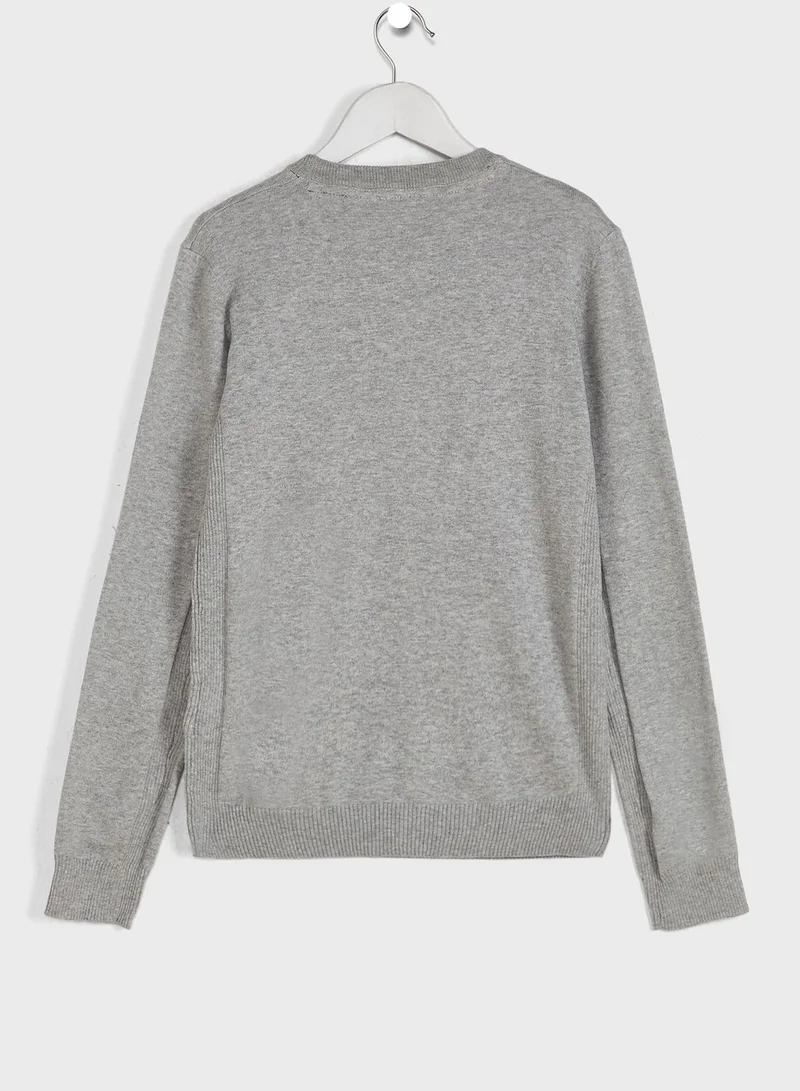 GUESS Kids Logo Knitted Sweater