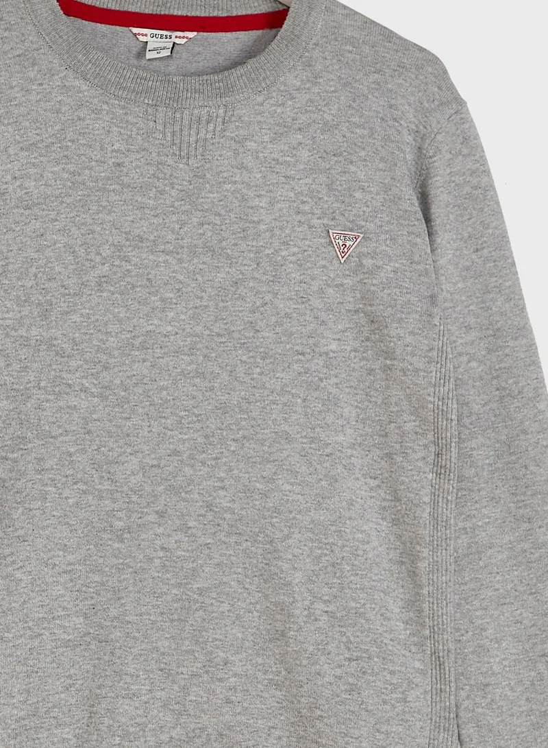 GUESS Kids Logo Knitted Sweater