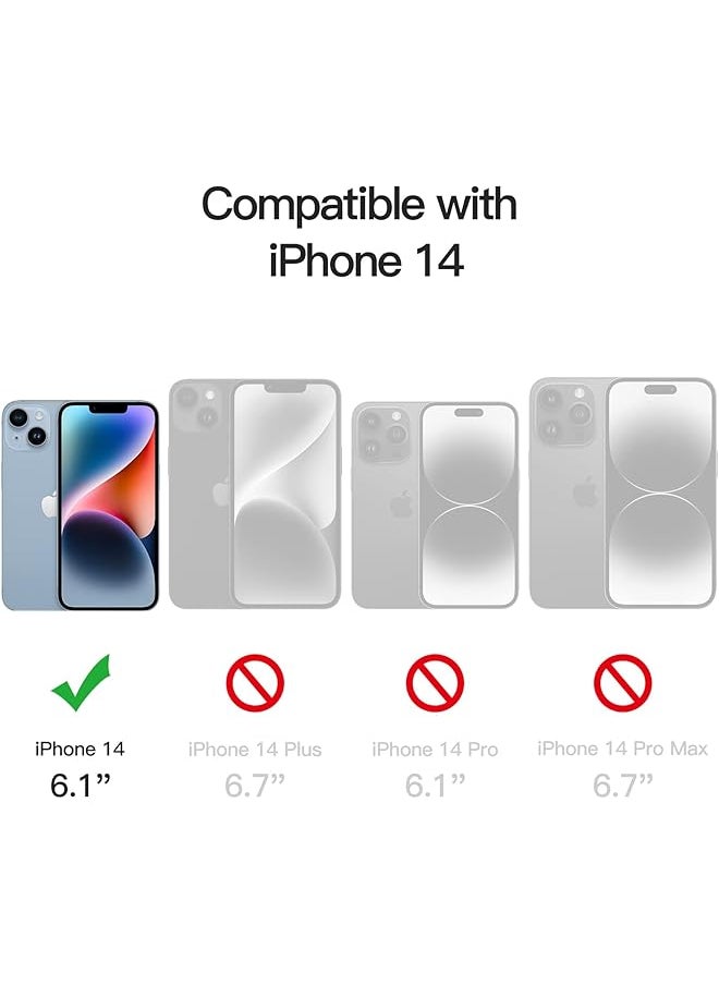 Jetech Privacy Screen Protector For Iphone 16E 2025 Iphone 14 6.1 Inch Anti Spy Tempered Glass Film 2 Pack  - Image 2
