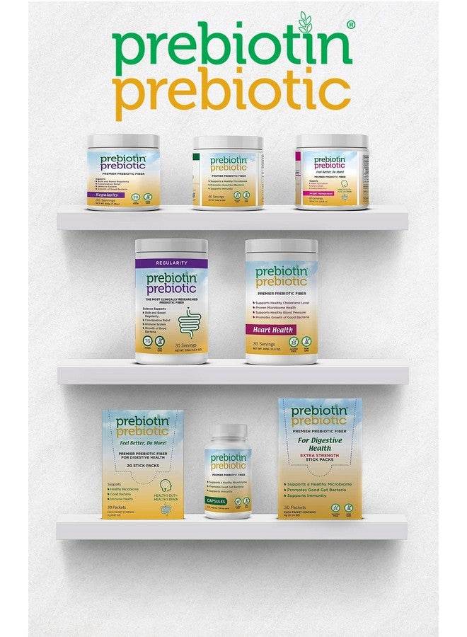 Prebiotin Prebiotin Prebiotic Regularity - 14.52 oz - 30 Servings - Supports Digestive Health & Bowel Regularity - Balances Gut Microbiome, Boosts Your Own Probiotics & Promotes Soft Stool  - Image 5