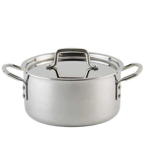 WINCO TriPly Stock Pot Silver - Image 1