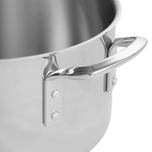 WINCO TriPly Stock Pot Silver - Image 3