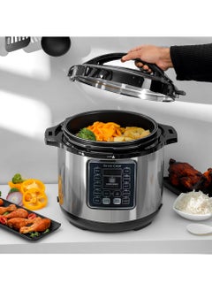 10 In 1 Electric Pressure Cooker Instant Programmable Smart Pot 1050 Watts Rice Cooker, 6 Liters, 10 Smart Programs Black MES6817 - pzsku/Z3E50CBC043088B3FE945Z/45/_/1722374520/cfcfcf54-282b-4133-897a-6a98f4ad8ad6