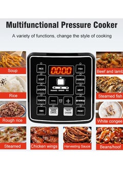 10 In 1 Electric Pressure Cooker Instant Programmable Smart Pot 1050 Watts Rice Cooker, 6 Liters, 10 Smart Programs Black MES6817 - pzsku/Z3E50CBC043088B3FE945Z/45/_/1722374529/249f5378-1c37-4ca2-be50-e3d6434d5c24