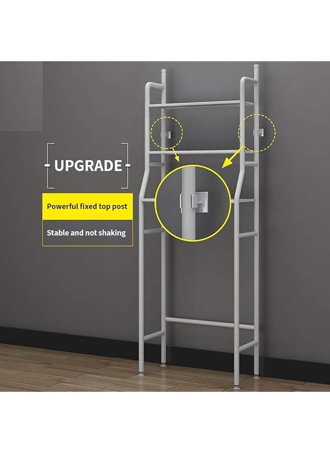 Flash Hawk Bathroom 3 Tier Shelf White  - Image 2