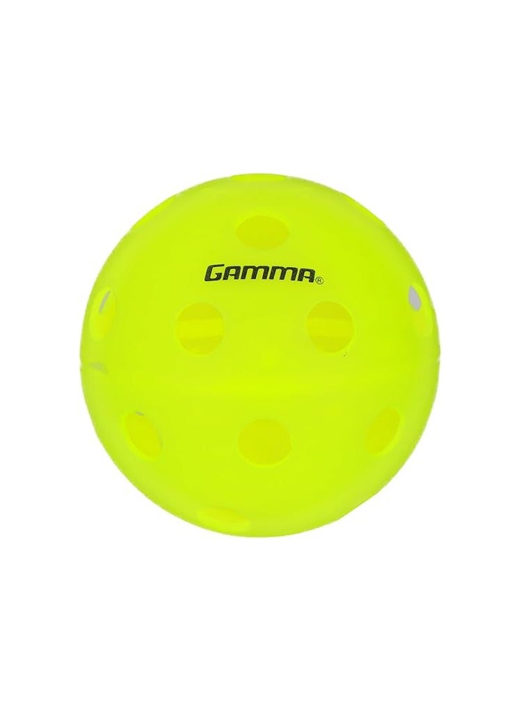 Gamma Sports Photon Indoor Pickleballs, High-Vis Optic Green USAPA Approved Pickleball Balls One Size  - Image 3
