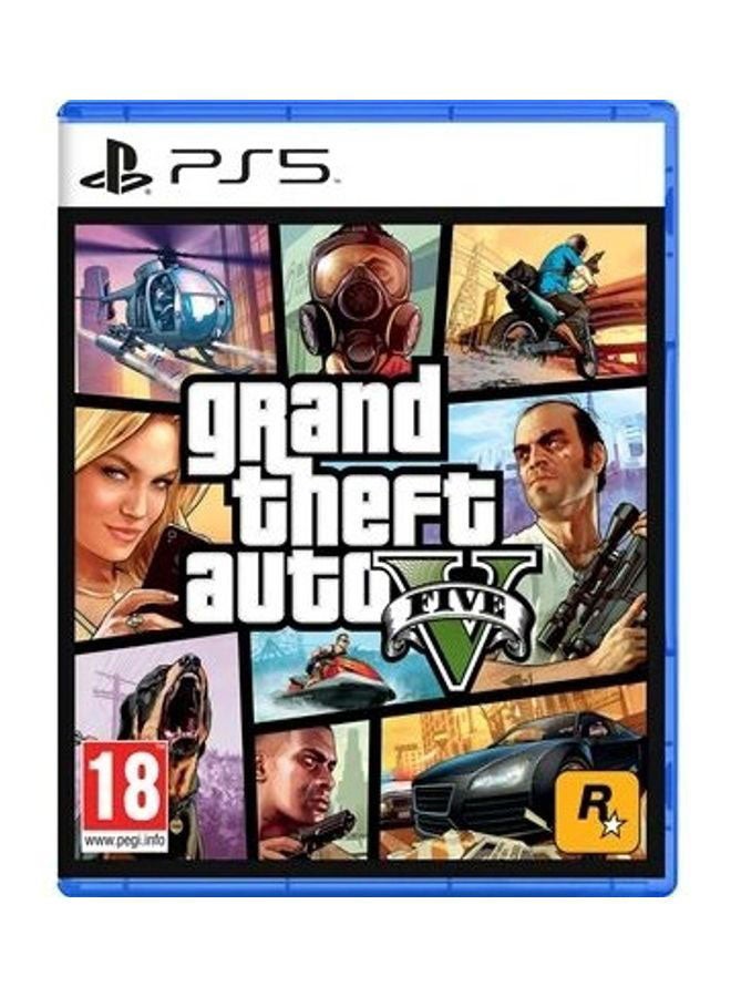 Sony PlayStation 5 Slim Console Disc (International Version) With Controller and Grand Theft Auto V - New Model 2023 - Image 4