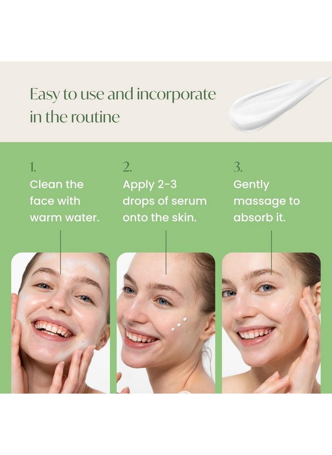 Plantifique - Jojoba Oil & Hyaluronic Acid Face Serum For Gua Sha Massage With Vitamin C E Niacinamide For Glowing Skin Korean Skin Care Hydrating Antiaging Facial Serum For Women & Men - Image 1