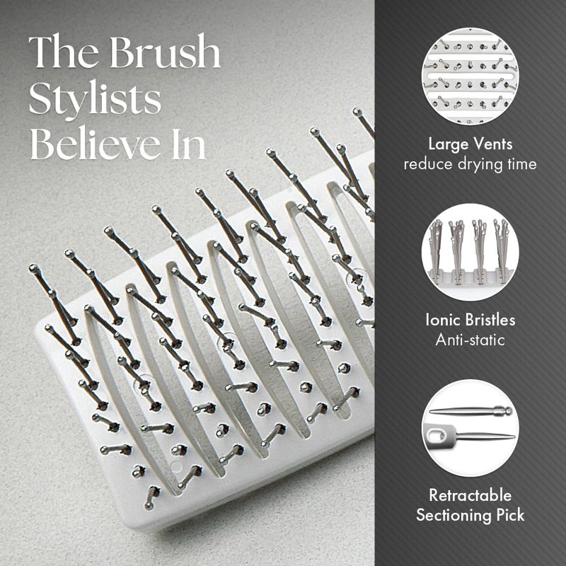 Olivia Garden Ceramic and Ion Turbo Vent Pro Hair Brush CITVPRO-SPR (Shaper) - Image 4