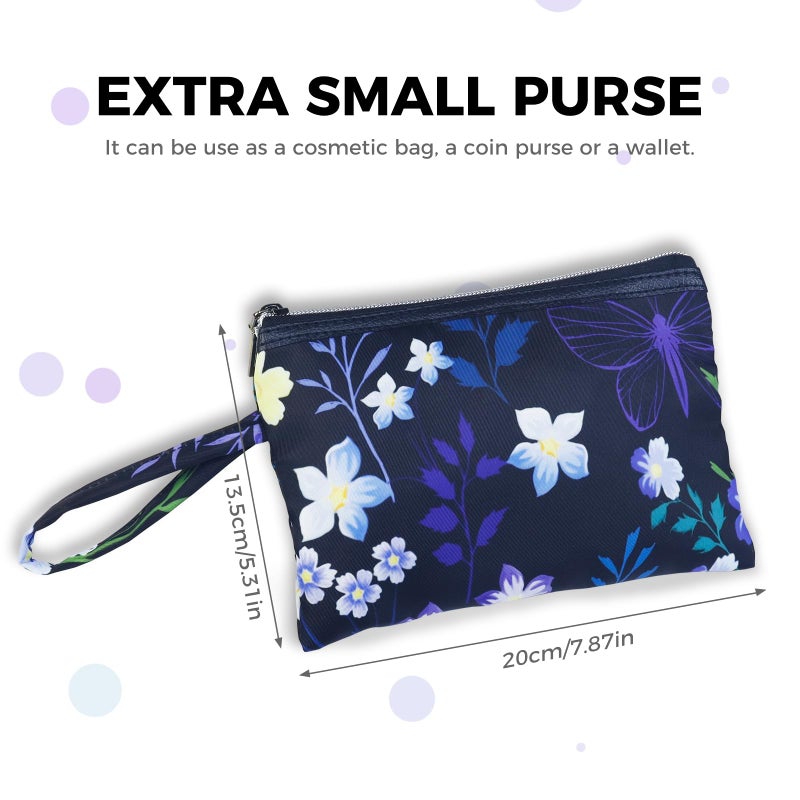 Fmeida Backpack for Women Purse Anti Theft Backpack Work College Bookbag Flower Convertible Back Pack - Image 3