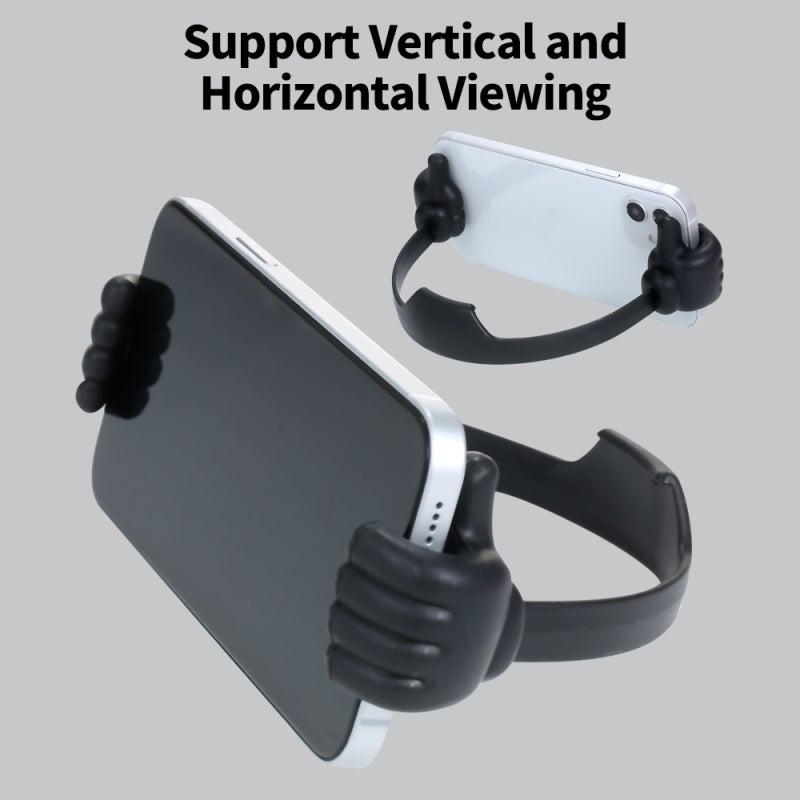 Mobile Phone Stand: Adjustable Angle, Abs Material, Portable - Relieve Neck Fatigue, Space-saving Phone Holder for Smartphones And Small Tablets Under 7 Inch - Image 3