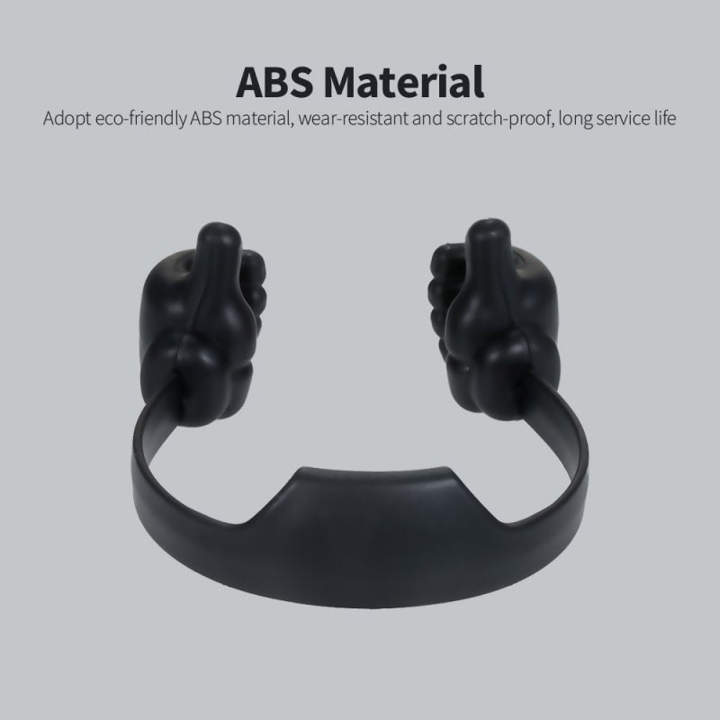 Mobile Phone Stand: Adjustable Angle, Abs Material, Portable - Relieve Neck Fatigue, Space-saving Phone Holder for Smartphones And Small Tablets Under 7 Inch - Image 2