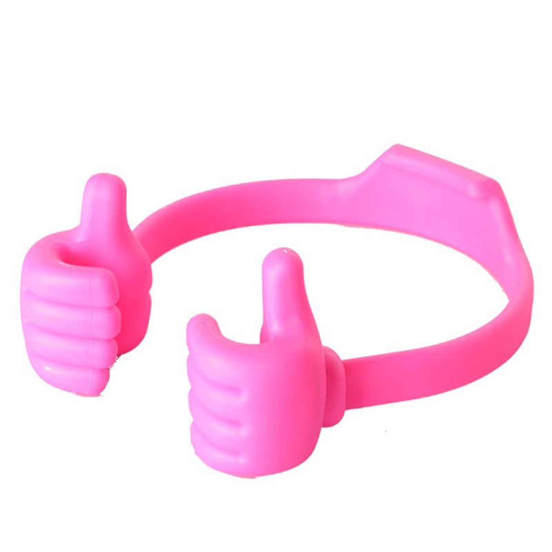 Mobile Phone Stand: Adjustable Angle, Abs Material, Portable - Relieve Neck Fatigue, Space-saving Phone Holder for Smartphones And Small Tablets Under 7 Inch - Image 1