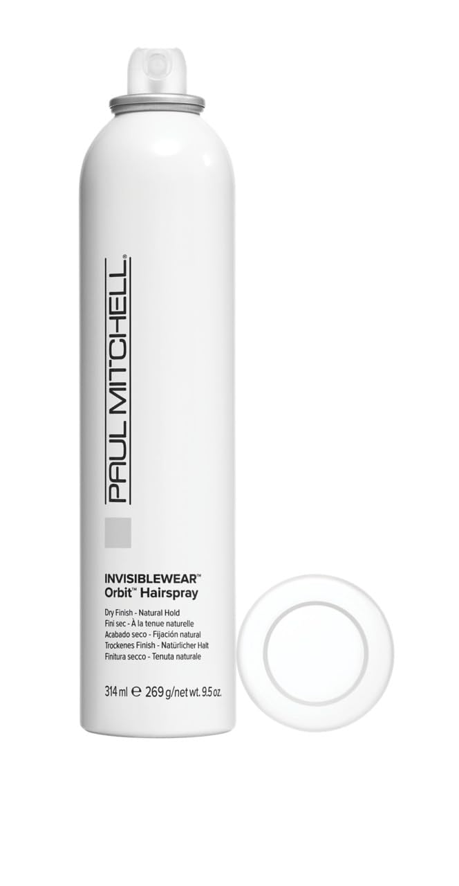 Paul Mitchell Invisiblewear Orbit Hairspray, Natural Hold, Dry Finish, For Fine Hair - Image 2