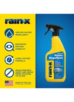 Rain-X 800002250 Glass Treatment Trigger, 16 Fl Oz - Exterior Glass Treatment To Dramatically Improve Wet Weather Driving Visibility During All Weather Conditions  - Image 2