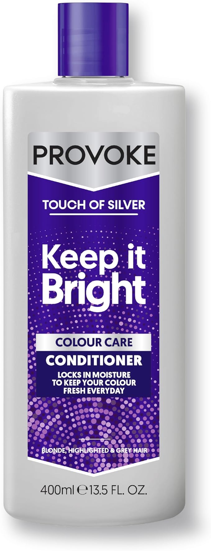 PROVOKE Touch Of Silver Colour Care Conditioner Purple 400ml - Image 1
