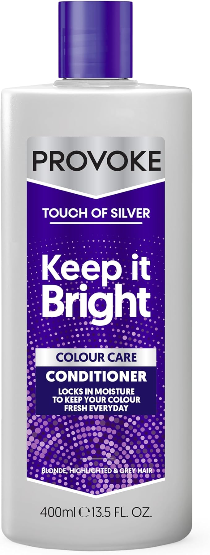 PROVOKE Touch Of Silver Colour Care Conditioner Purple 400ml - Image 2