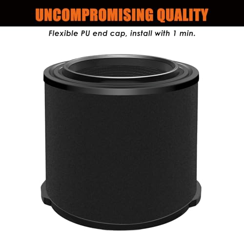 LVJUSEN VF3700 / WS14045F Filter Replacement for Ridged/Workshop Shop Vacuum Wet Application Foam Filters 3/4/4.5 Gallon Rigid Wet Dry Portable Vacuums, Wet Pick Up Filter-2 Pack - Image 5