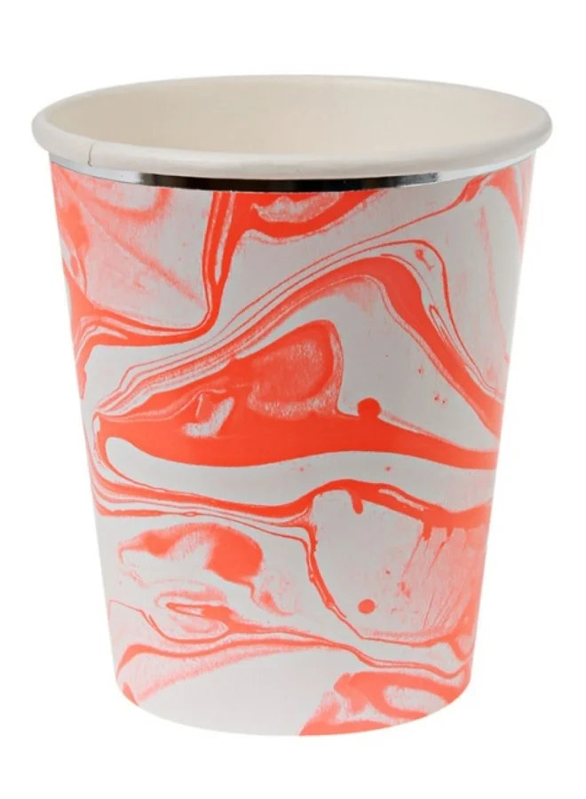 Meri Meri Marble Orange Cup