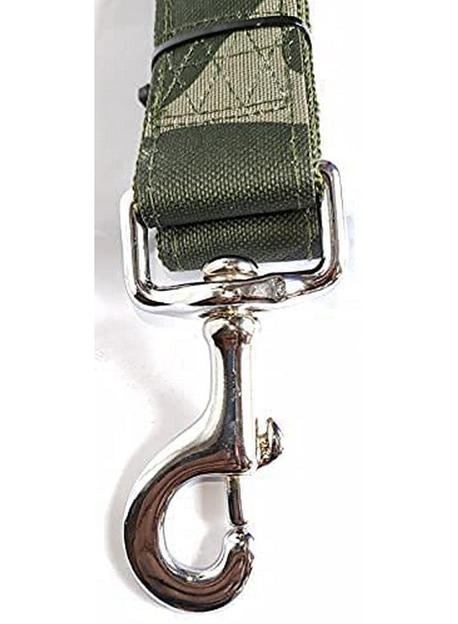 Army Print Nylon Harness Leash Set - Adjustable Harness Military Design Heavy Hook For Maxi And Large Breed Dogs (X-Large) - Image 2