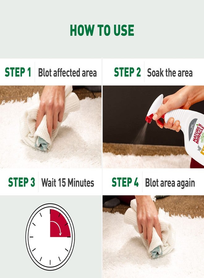 Nature's Miracle Dog Urine Remover, 128 Oz, Enzymatic Formula, Multicolor, 128.00 Fl Oz (Pack of 1) - Image 4