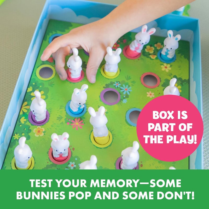إديوكيشنال إنسايتس Educational Insights Pop Pop Bunny Hop - لعبة الذاكرة ومطابقة الألوان لـ 2-4 لاعبين، لعبة تعليمية لمرحلة ما قبل المدرسة، هدية للأعمار 3+ - Image 5