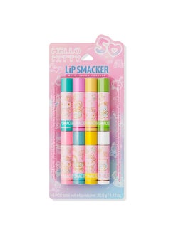 Lip Smacker Hello Kitty 50th Anniversary 8Piece Lip Balm Party Pack  Super Sweet Flavors Moisturizing Sweet Silky Smooth Gliding Application Perfect for Gifting