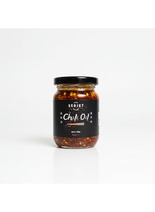 Sedjet chili oil with Flakes, 120 gm