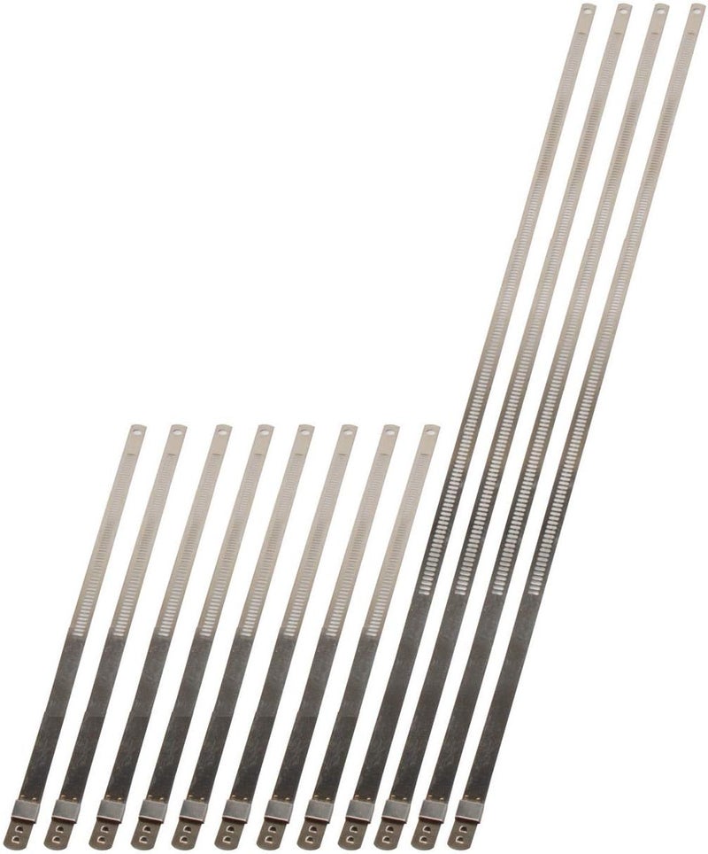 Design Engineering 010073 Exhaust Heat Wrap Kit - Black Titanium Wrap, Locking Ties & Locking Tie Tool - Image 4