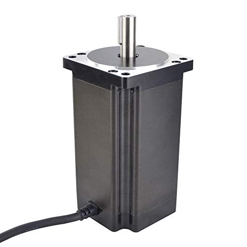 MybotOnline E Series Nema 34 Stepper Motor 12Nm/1699.68oz.in 6.0A 1.8deg 86x86x151.5mm 4 Wires - Image 1