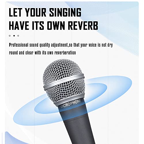weymic Wm58 Classic Style Dynamic Vocal Instrument with Clean Sound Metal Body Microphone not with Cable - Image 3
