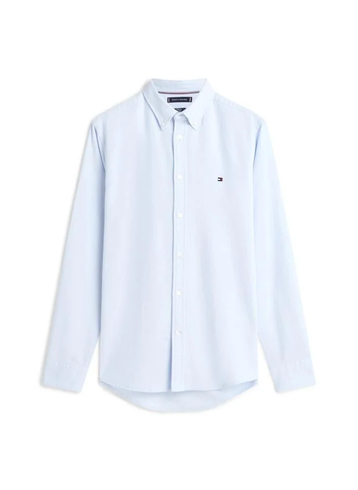 TOMMY HILFIGER  Flex Dobby Regular Fit Shirt for Men | Best Price UAE