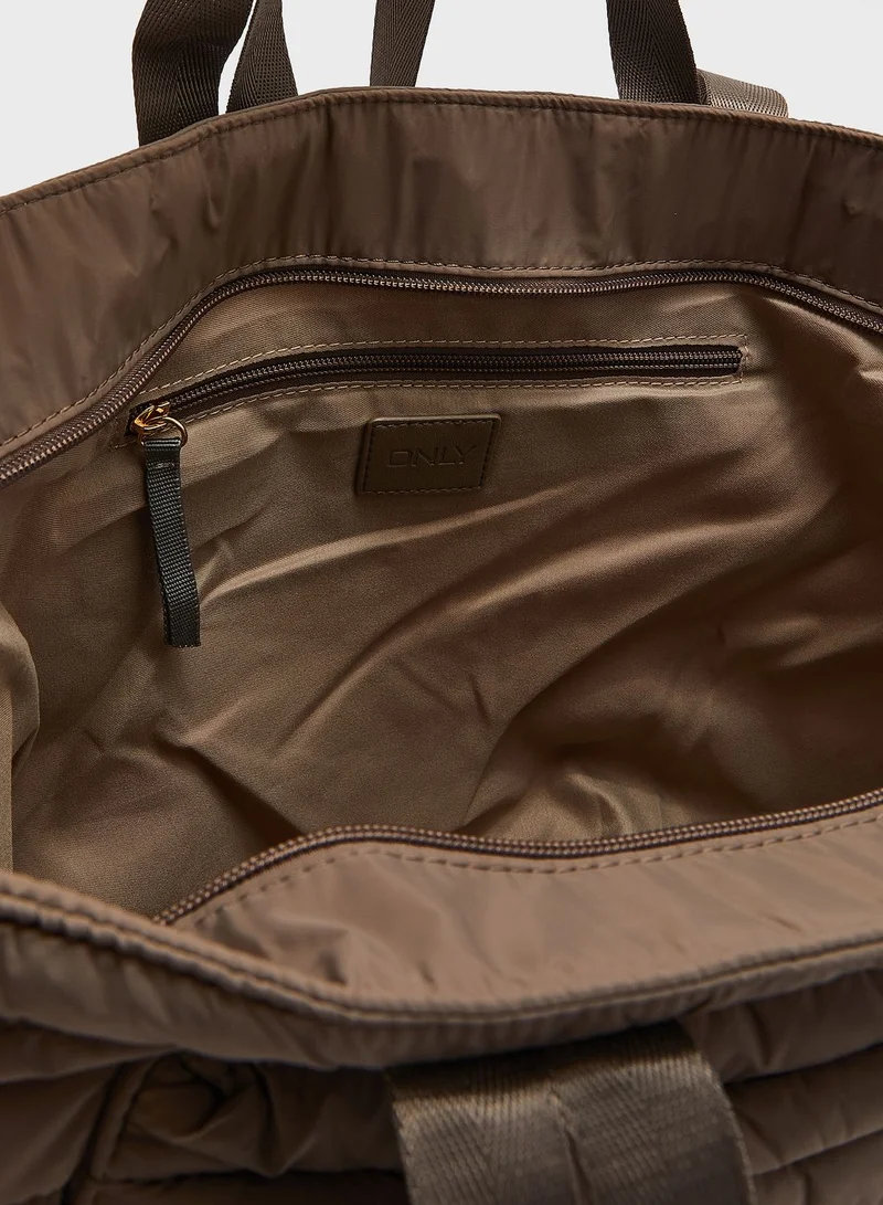 ONLY Essential Zip Tote Bag