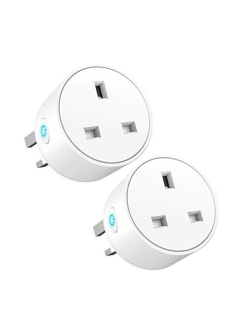Wifi Smart Plug ( 2 Pcs in1 Pack ) iOS Android App Remote compatible with Alexa, Google Home, IFTTT Control for home automation ( 2 Pcs in1 Pack )