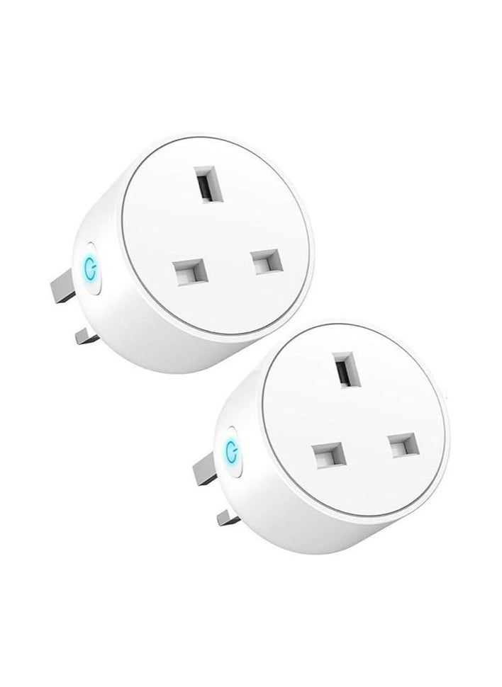 Neo Classic - Wifi Smart Plug ( 2 Pcs in1 Pack ) iOS Android App Remote compatible with Alexa, Google Home, IFTTT Control for home automation ( 2 Pcs in1 Pack ) - Image 1